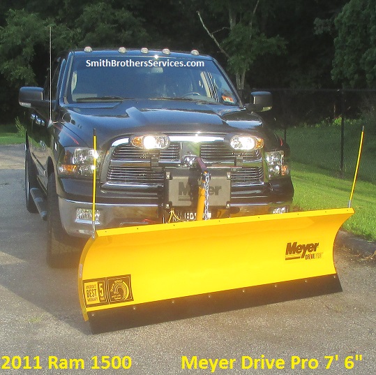 Smith Brothers Services 2011 Ram 1500 Meyer Drive Pro 6' 8" SOS Plow