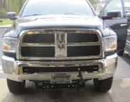 2011 Dodge Ram 2500 with Meyer EZ Plus mount and wiring installed.